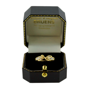 Gold Baquette Diamond Ring