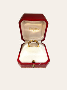 Cartier bezel 18K yellow gold
